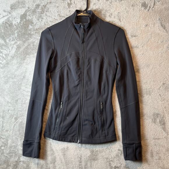 Lululemon Define Jacket Deep Coal Size 2 Athleisure - Picture 1 of 9
